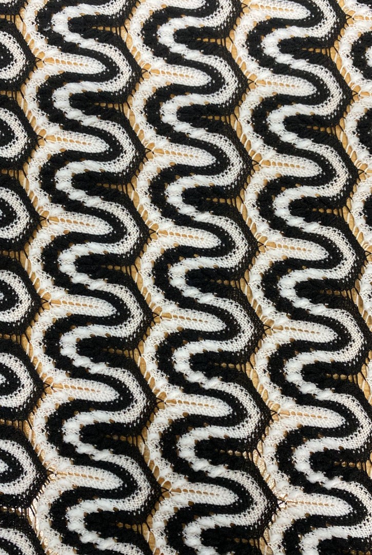 22466 KUMAŞ/YERLİ/LEZ/ÖRME/POLYESTER/KAHVE-BEYAZ/160 CM