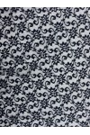 Siyah Polyester Dantel, Yerli, 150 cm