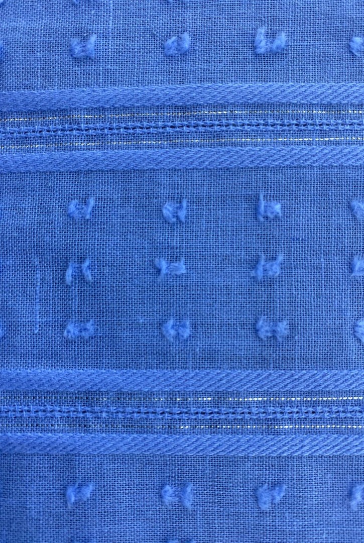 19374 KUMAŞ/İTHAL/LEZ/POLYESTER/VUAL/BLUE/135 CM