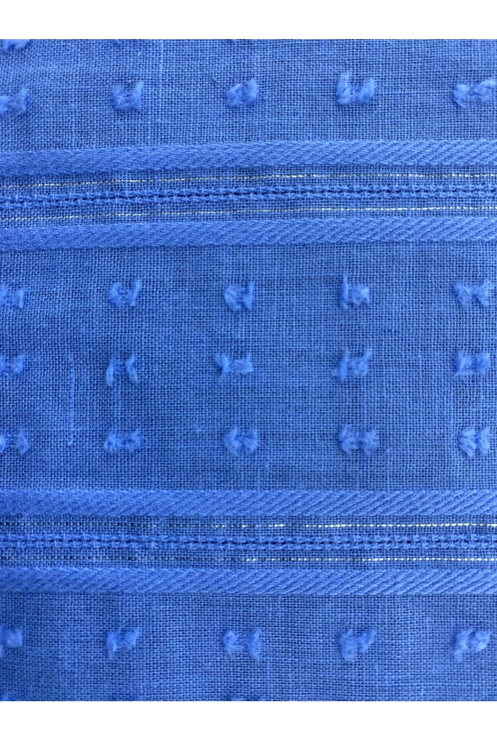 19374 KUMAŞ/İTHAL/LEZ/POLYESTER/VUAL/BLUE/135 CM