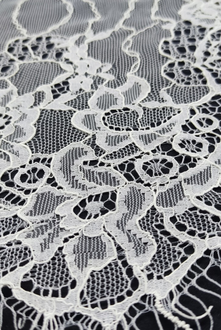 Fikseli Sakallı Naylon Dantel