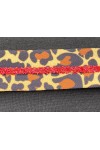 Taş Renkli Leopar Desenli Raşel Bant, 3 cm