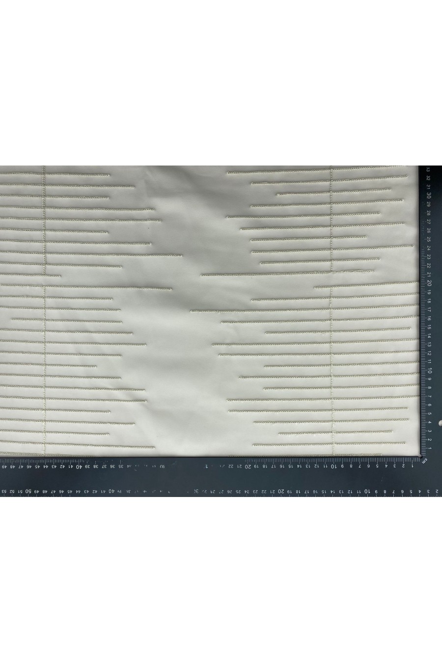 18854 DERİ/YERLİ/LEZ/SUZÜNELİ/BEYAZ ZEMİN - KREM İP