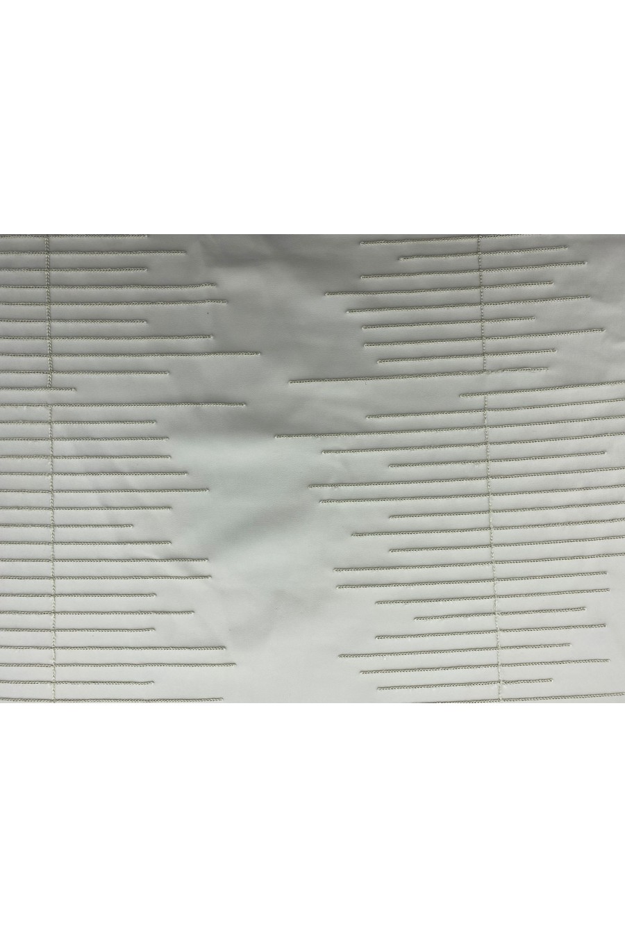 18854 DERİ/YERLİ/LEZ/SUZÜNELİ/BEYAZ ZEMİN - KREM İP