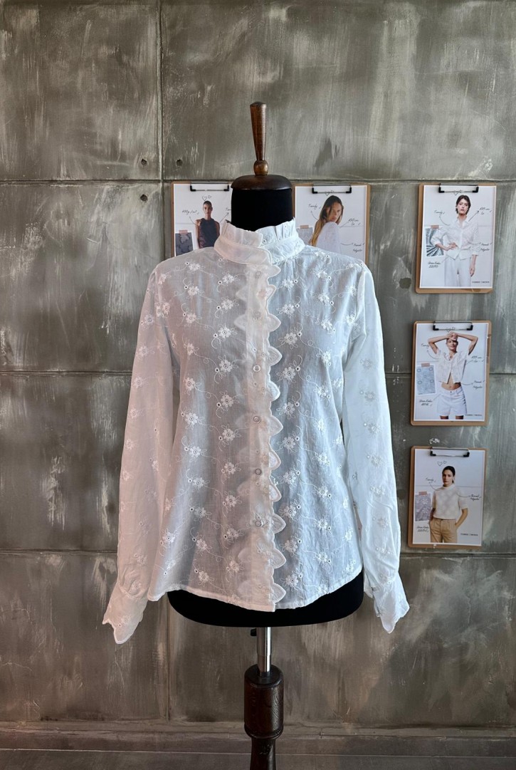 22580 HAZIR GİYİM/GÖMLEK/BEYAZ/S