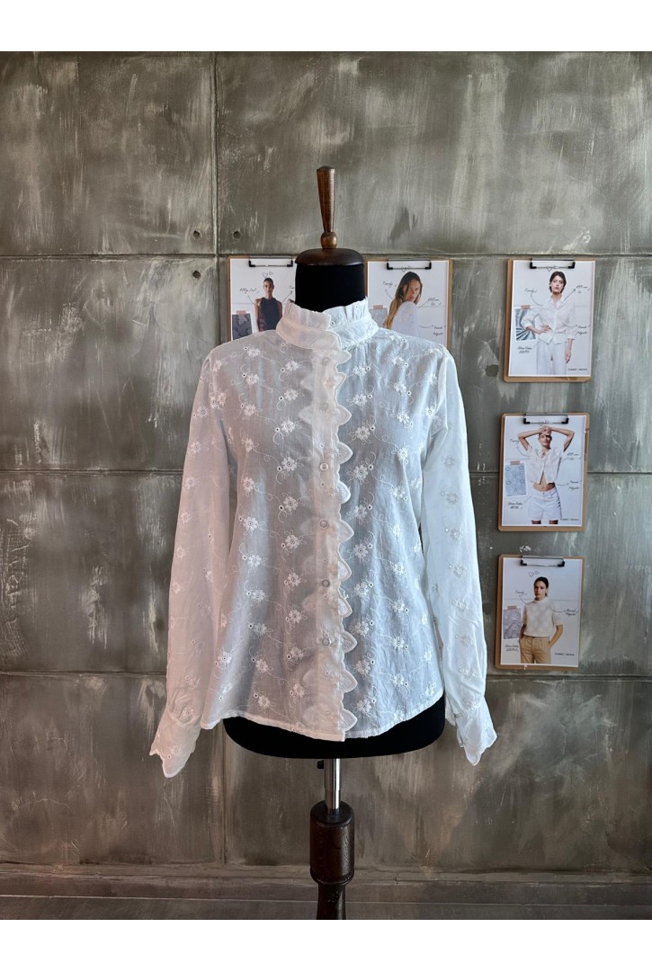 22580 HAZIR GİYİM/GÖMLEK/BEYAZ/S