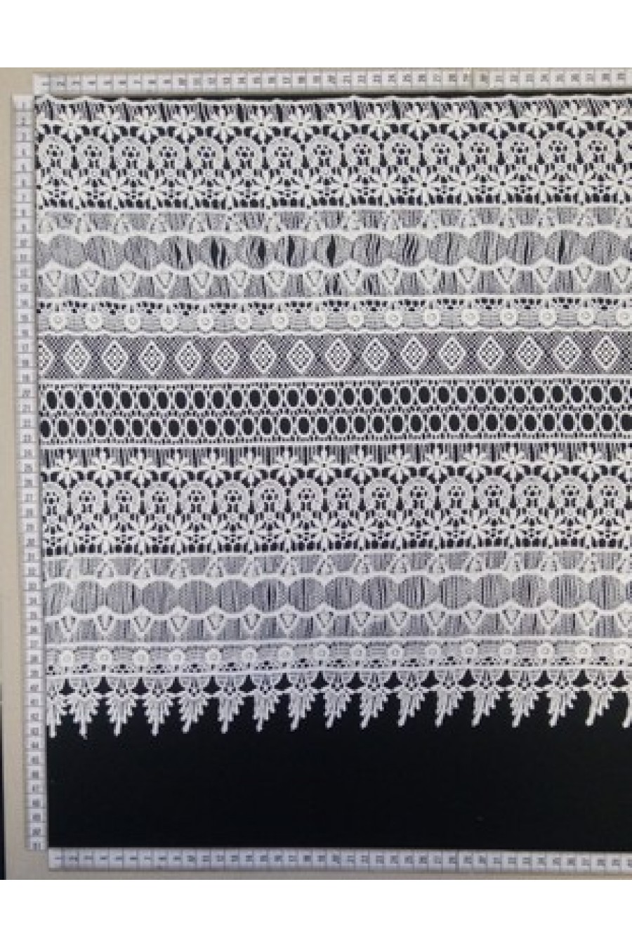 Fikse Edilmiş Yerli Güpür Bant