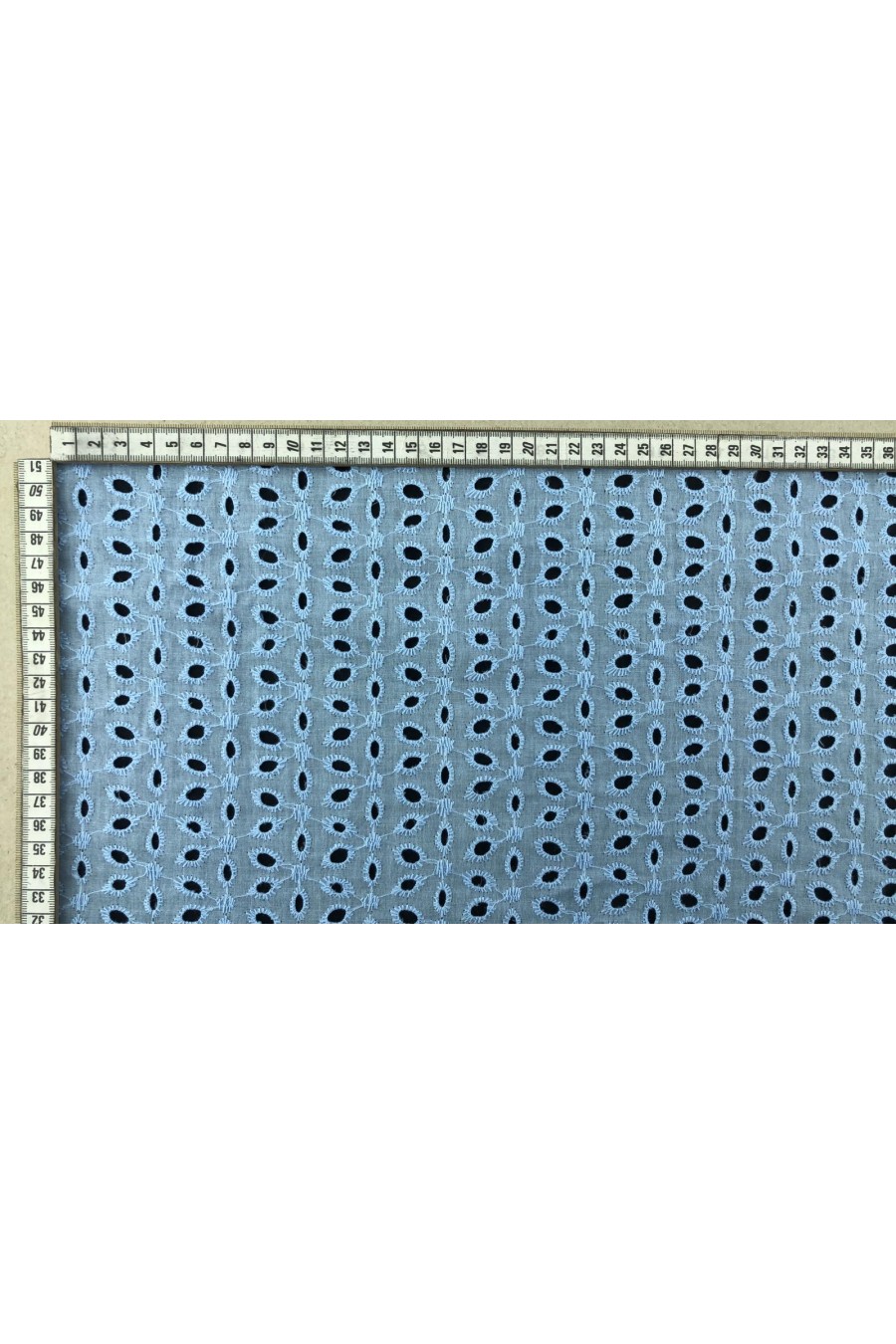 8713 BRODE/İTHAL/LEZ/VUAL/PAMUK/BOHRERLİ/BEBE MAVİ/135 CM