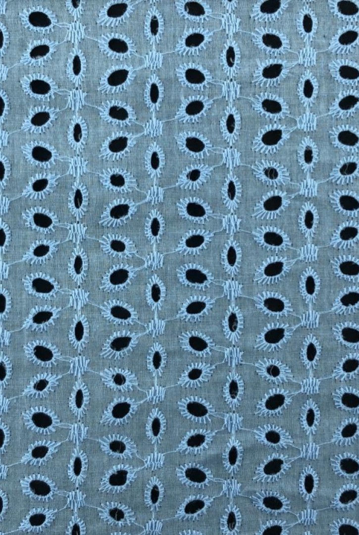 8713 BRODE/İTHAL/LEZ/VUAL/PAMUK/BOHRERLİ/BEBE MAVİ/135 CM