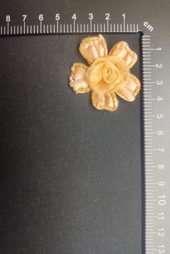 7254 AKSESUAR/BROŞ/BONCUKLU/3 BOYUTLU/TURUNCU