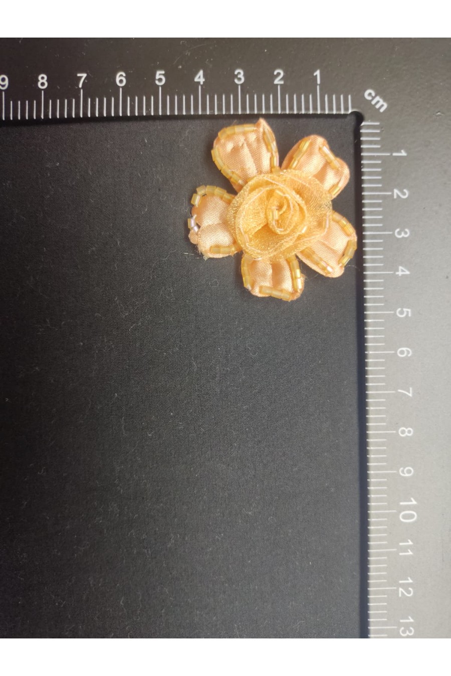 7254 AKSESUAR/BROŞ/BONCUKLU/3 BOYUTLU/TURUNCU