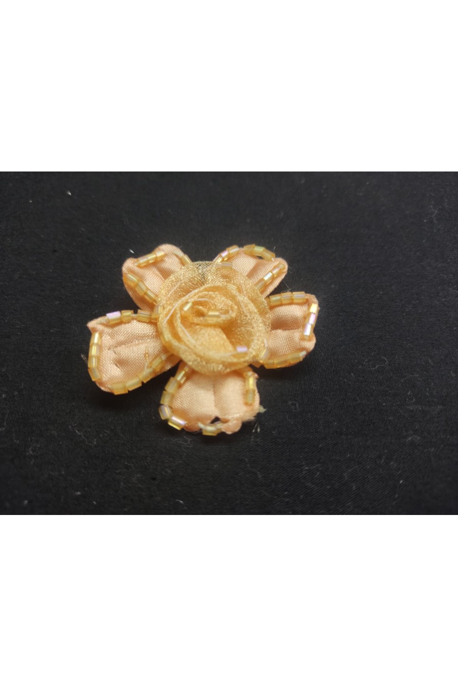 7254 AKSESUAR/BROŞ/BONCUKLU/3 BOYUTLU/TURUNCU