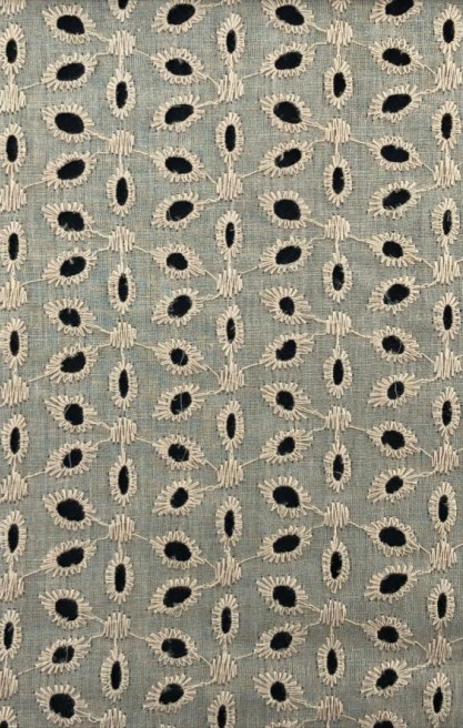 Bej Bohrerli Pamuk Vual Brode