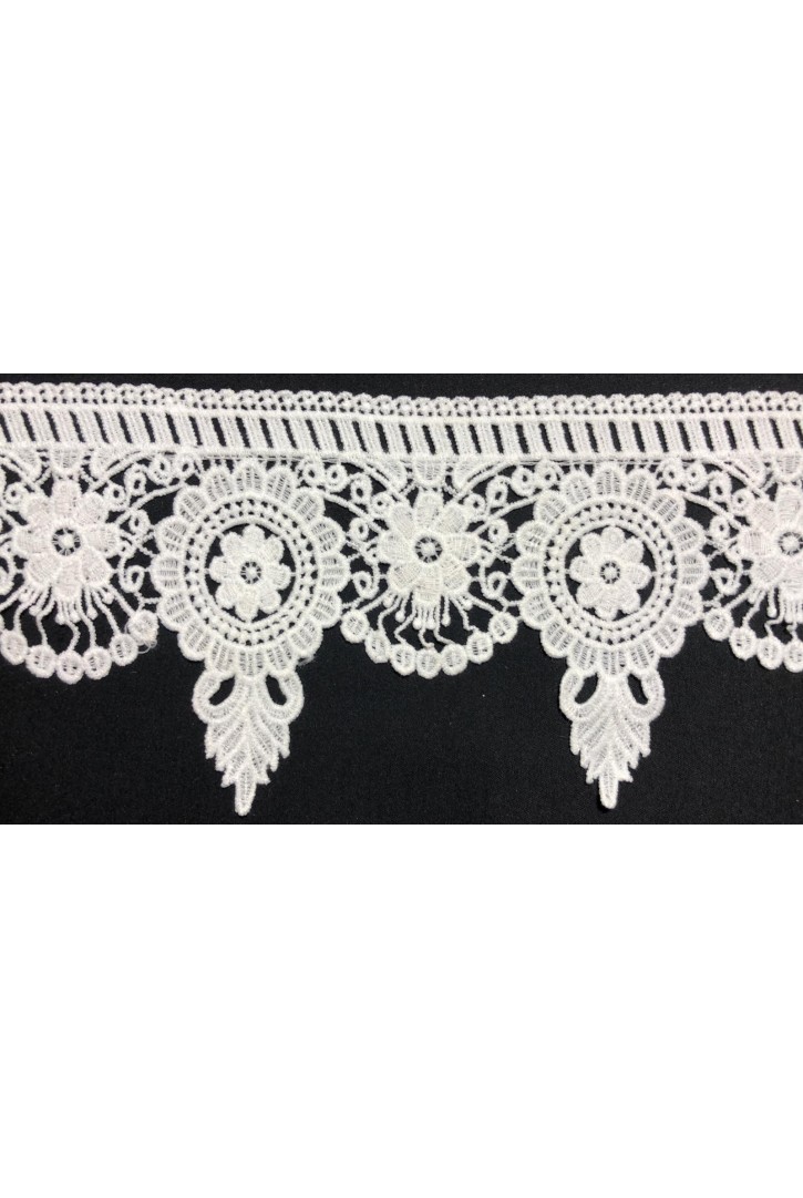 Ham Mat Polyester Güpür Brode Bant