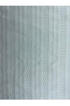 Off White Armürlü İthal Pamuk Kumaş, 145 cm