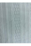 Off White Armürlü İthal Pamuk Kumaş, 145 cm