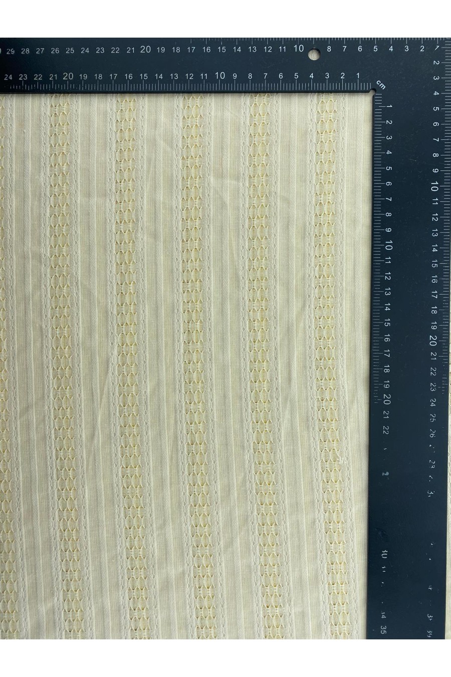 Taş Renk Pamuk Armürlü Kumaş, İthal, 145 cm
