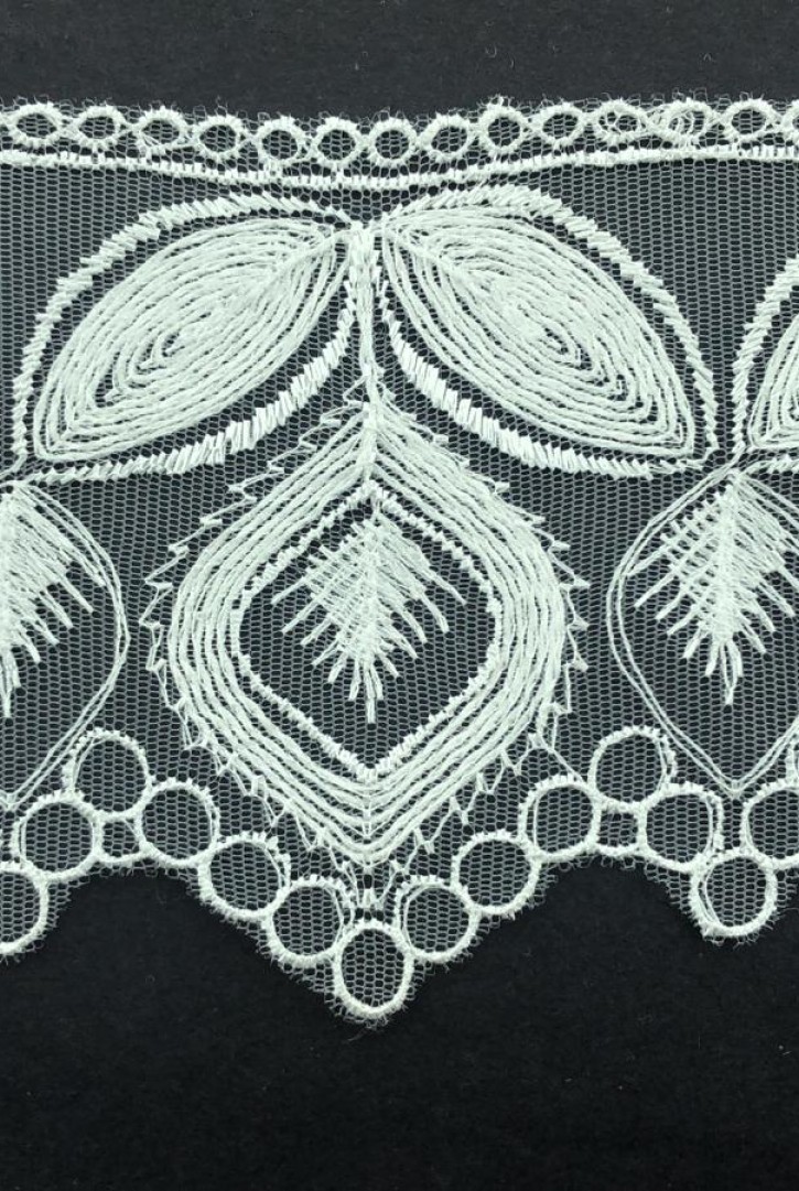 4072 BRODE/YERLİ/BANT/POLYESTER/KORDENELİ/EKRU