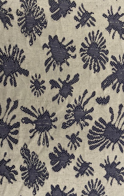 Haki Naylon ve Polyester Dantel Kumaş