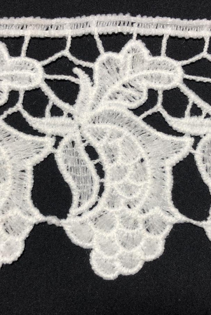 Ham Mat Polyester Güpür Brode Bant