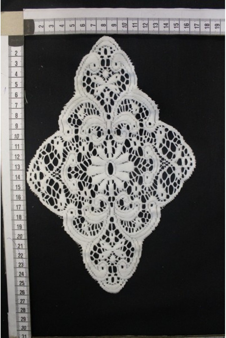 Ham Mat Polyester Aplik Dantel