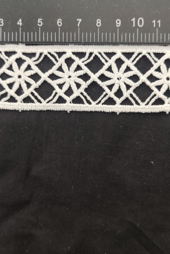 Ham Mat Polyester Güpür Brode Bant