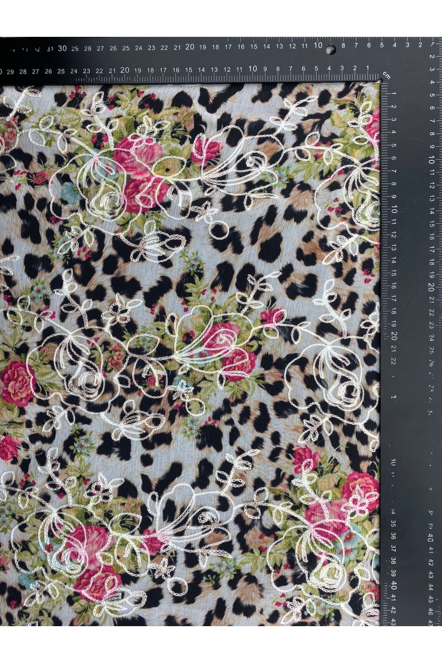 20040 BRODE/YERLİ/LEZ/POLYESTER/LEOPAR/130 CM