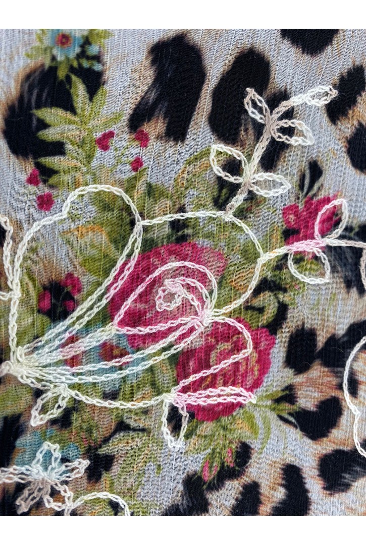 20040 BRODE/YERLİ/LEZ/POLYESTER/LEOPAR/130 CM