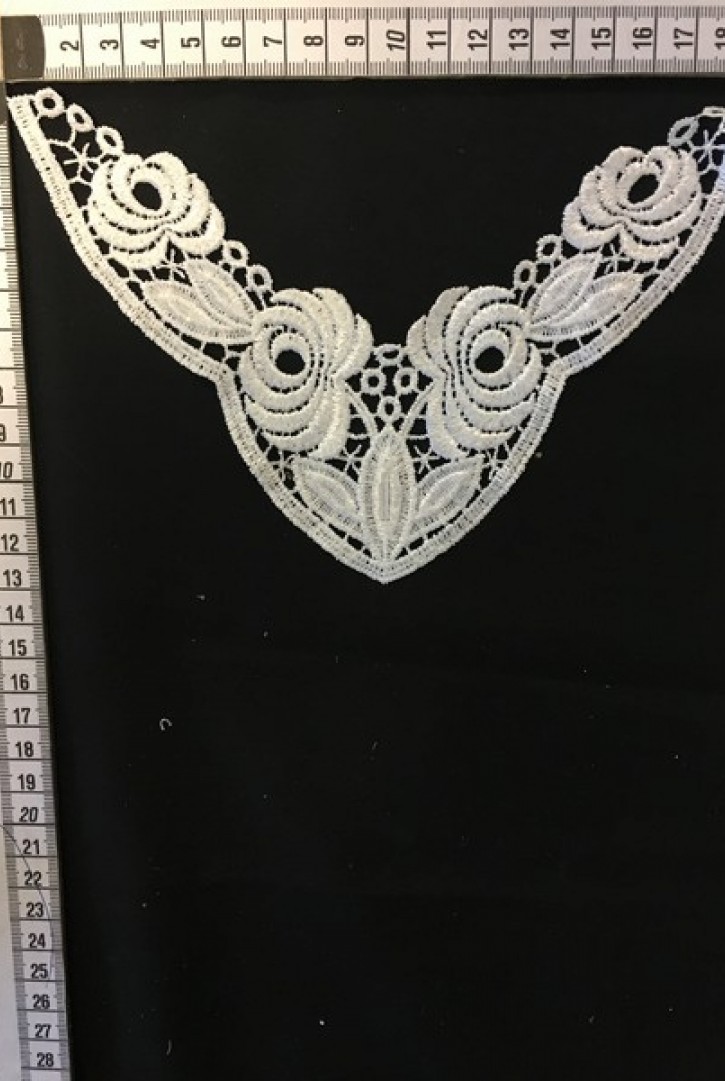 4195/BRODE/YAKA/POLYESTER/BEYAZ