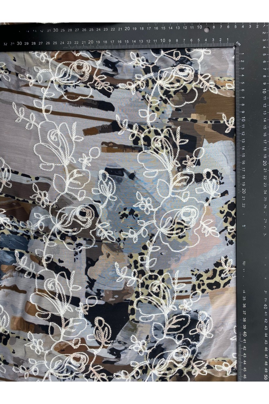 20042 BRODE/YERLİ/LEZ/POLYESTER/KAHVE-BEYAZ/130 CM