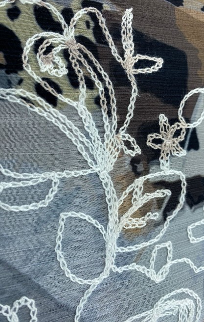 20042 BRODE/YERLİ/LEZ/POLYESTER/KAHVE-BEYAZ/130 CM