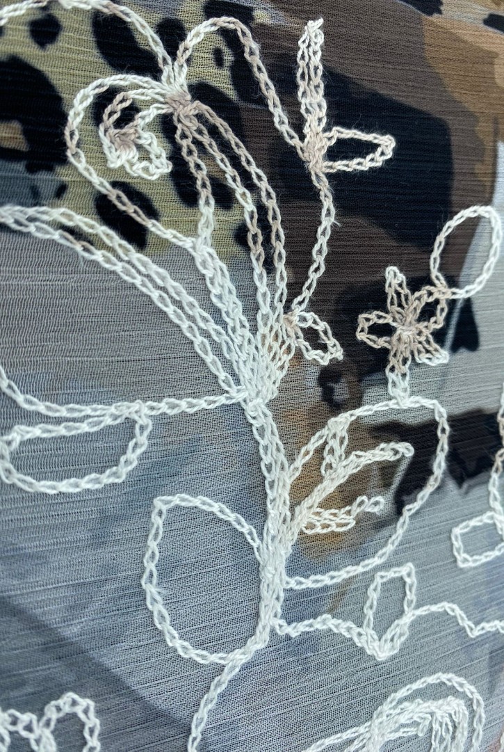 20042 BRODE/YERLİ/LEZ/POLYESTER/KAHVE-BEYAZ/130 CM