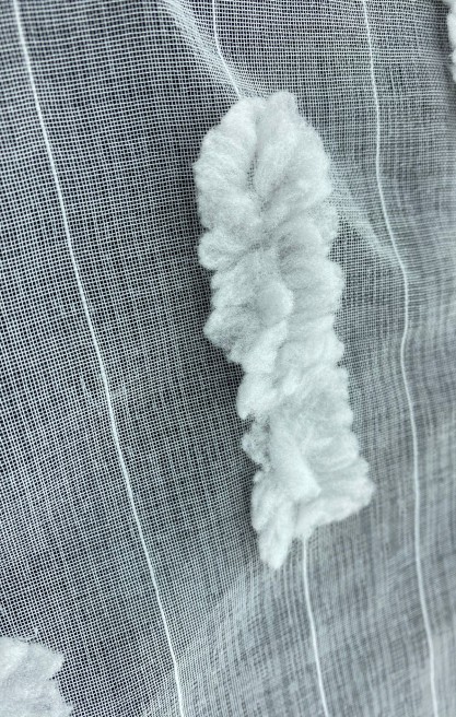 Beyaz Polyester Şifon Kumaş