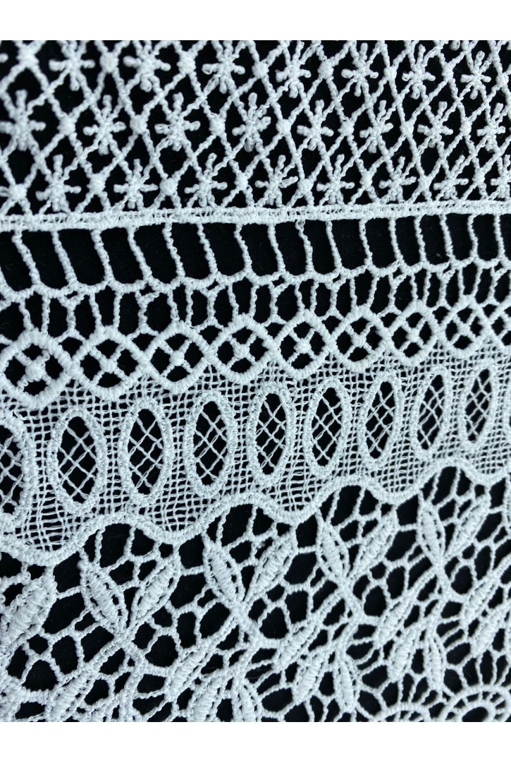 Ham Mat Polyester Brode Kumaş, 130 cm