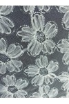 21022 BRODE/İTHAL/LEZ/POLYESTER/PULLU/LACE/BEYAZ/125 CM