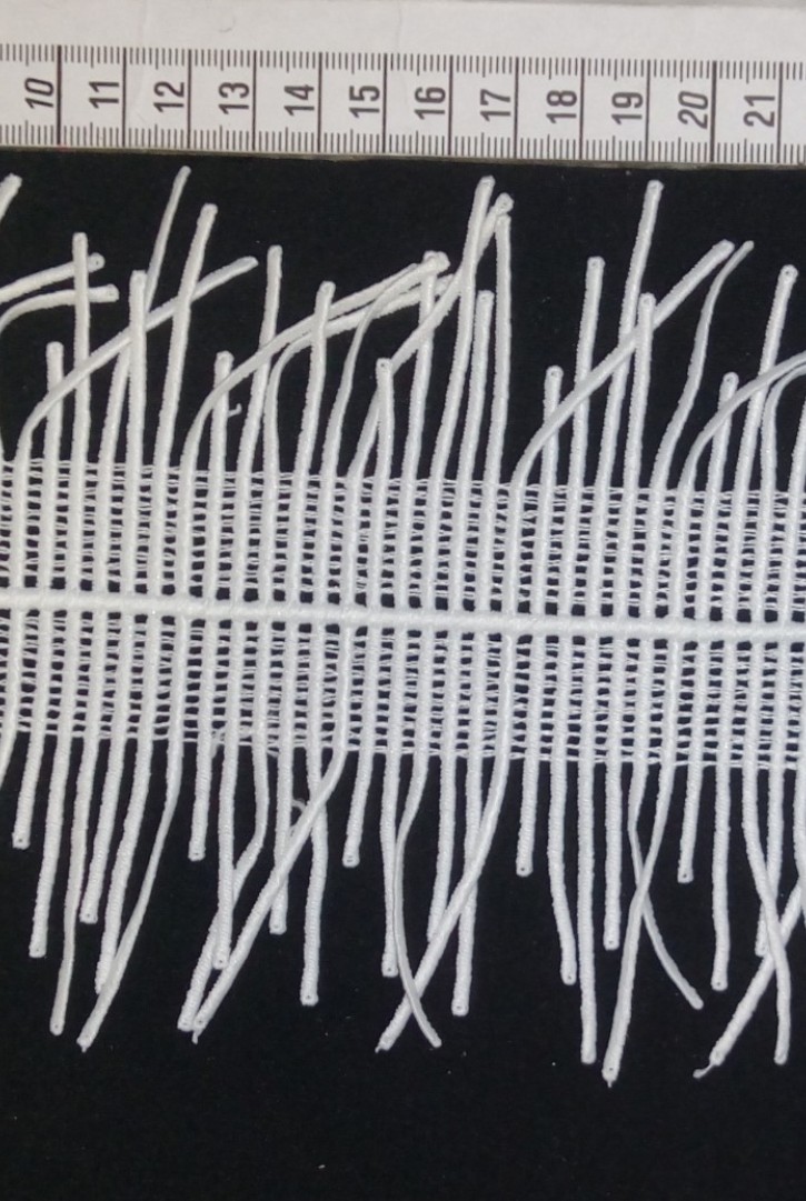 Ham Mat Polyester Güpür Brode Bant