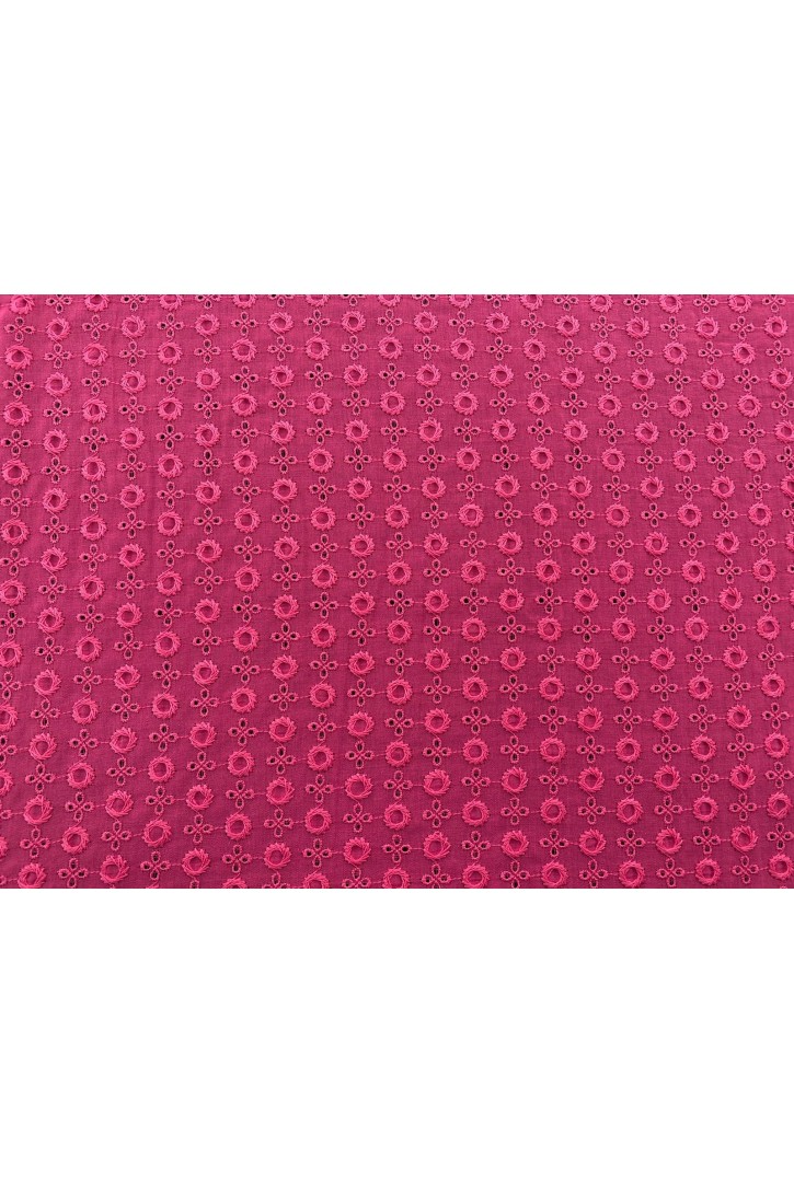 Fuşya Bohrer Desenli Brode