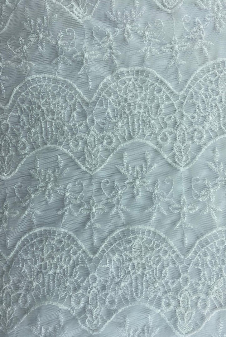 Ham Tül Üzeri Güpür Brode