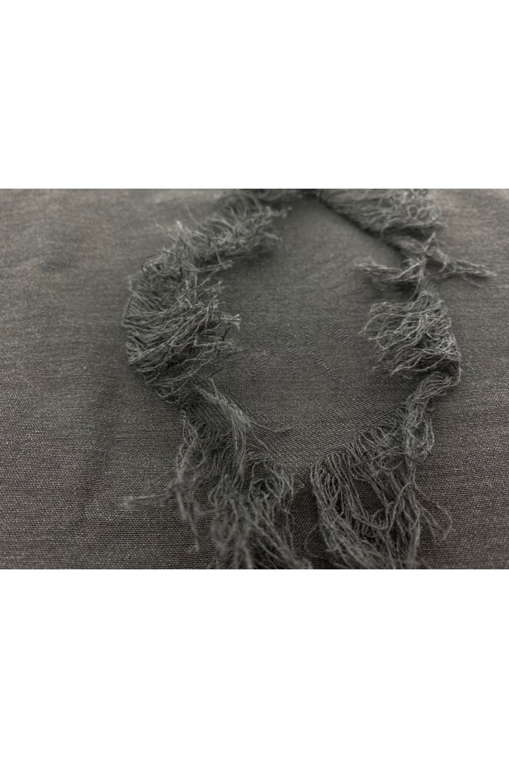 Antrasit Şifon Kumaş - Yerli Pamuk Polyester (11557)