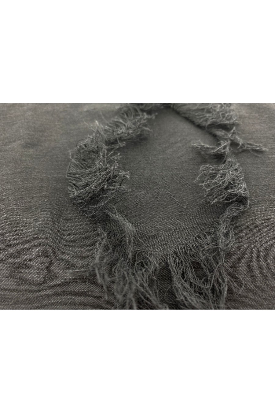 Antrasit Şifon Kumaş - Yerli Pamuk Polyester (11557)