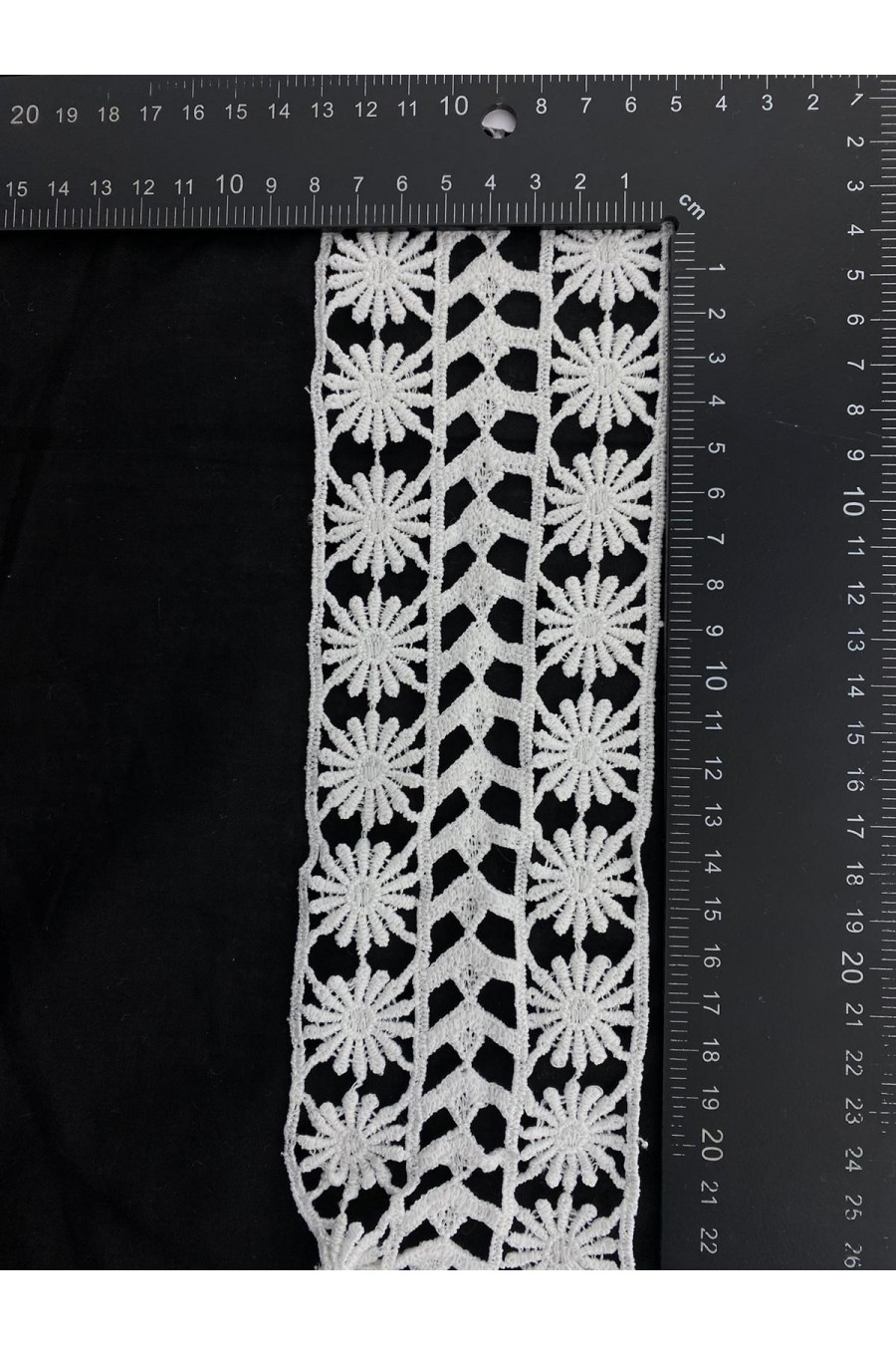 Mat Polyester Ham Yerli Güpür Brode Bant