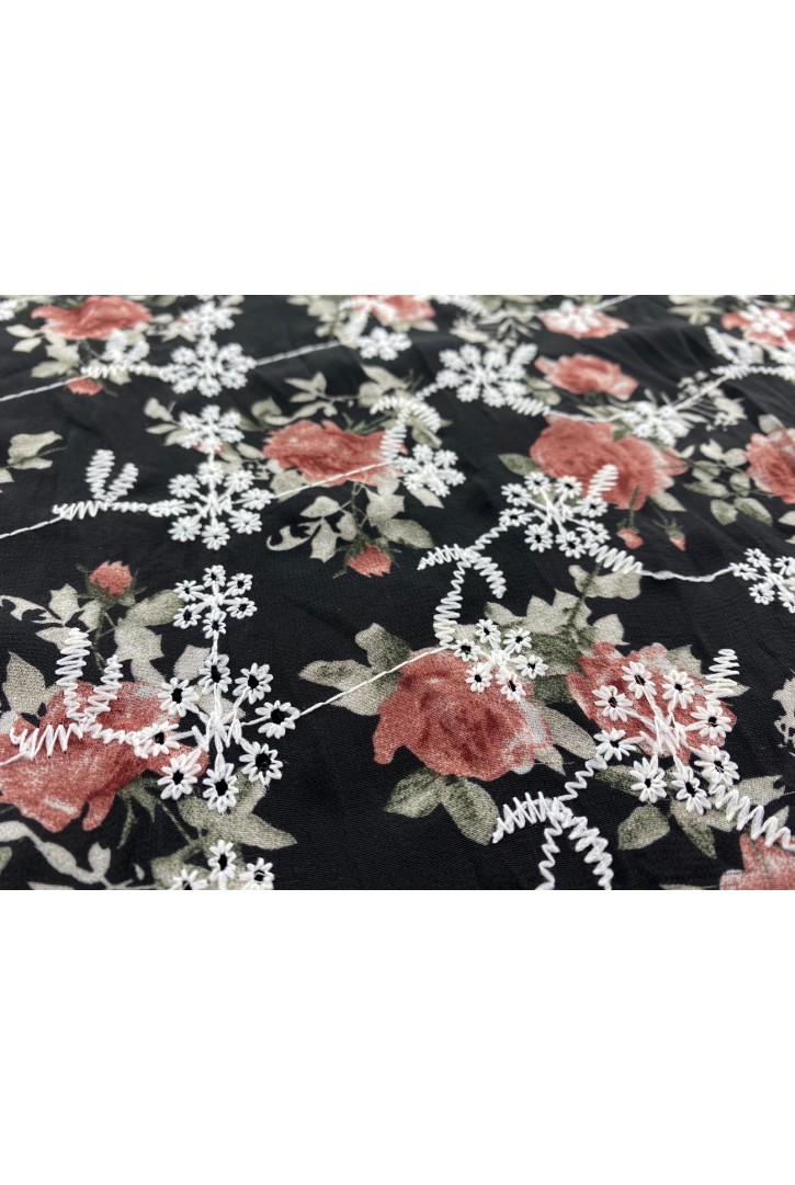 İthal Şifon Zeminli Brode