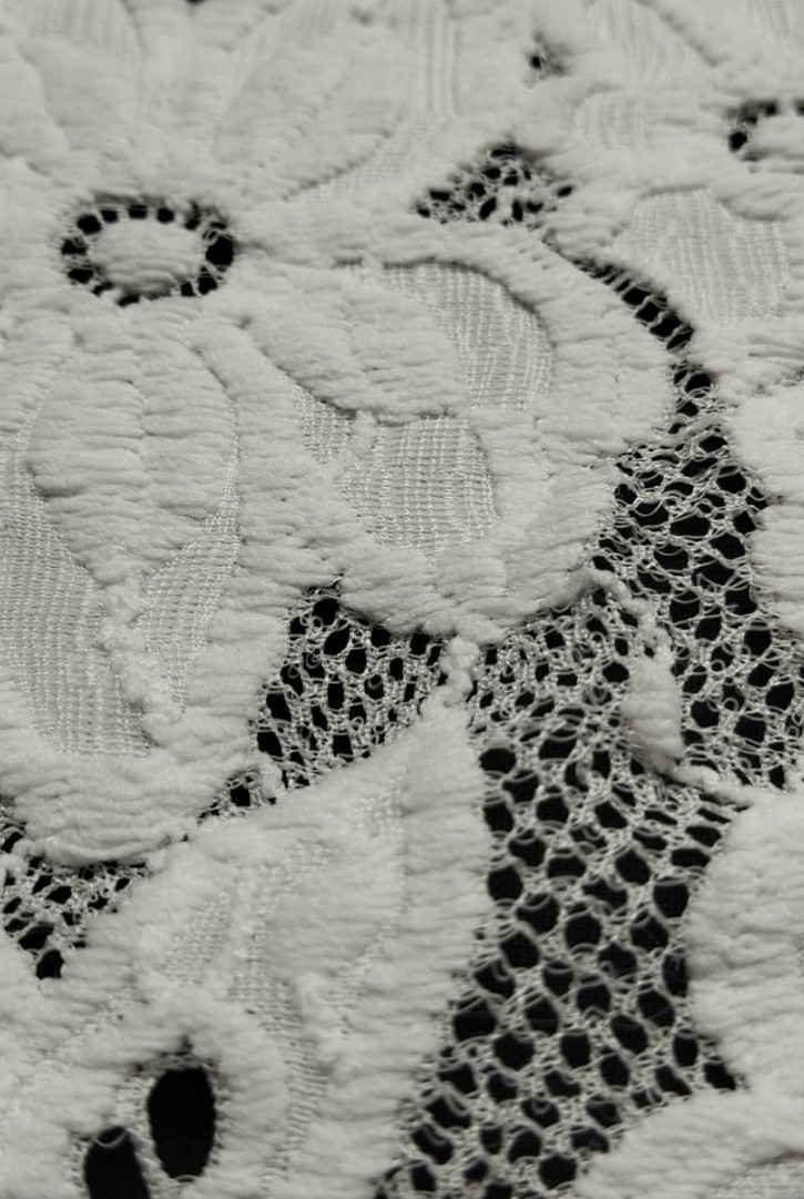 Likralı Naylon Dantel