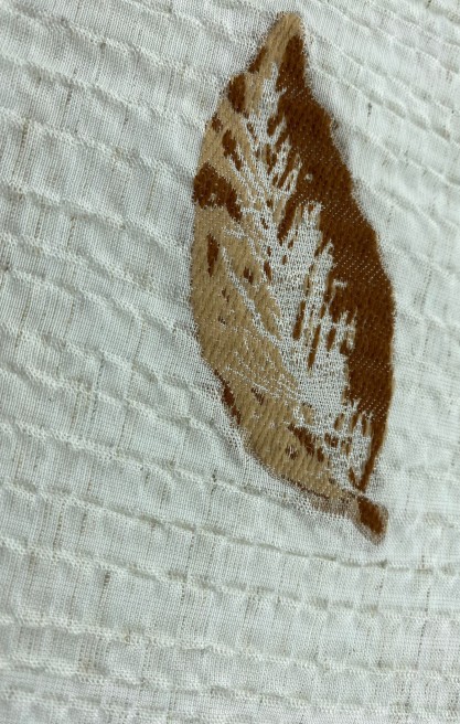 Kahve-Bej Renk Likralı Dokuma Kumaş