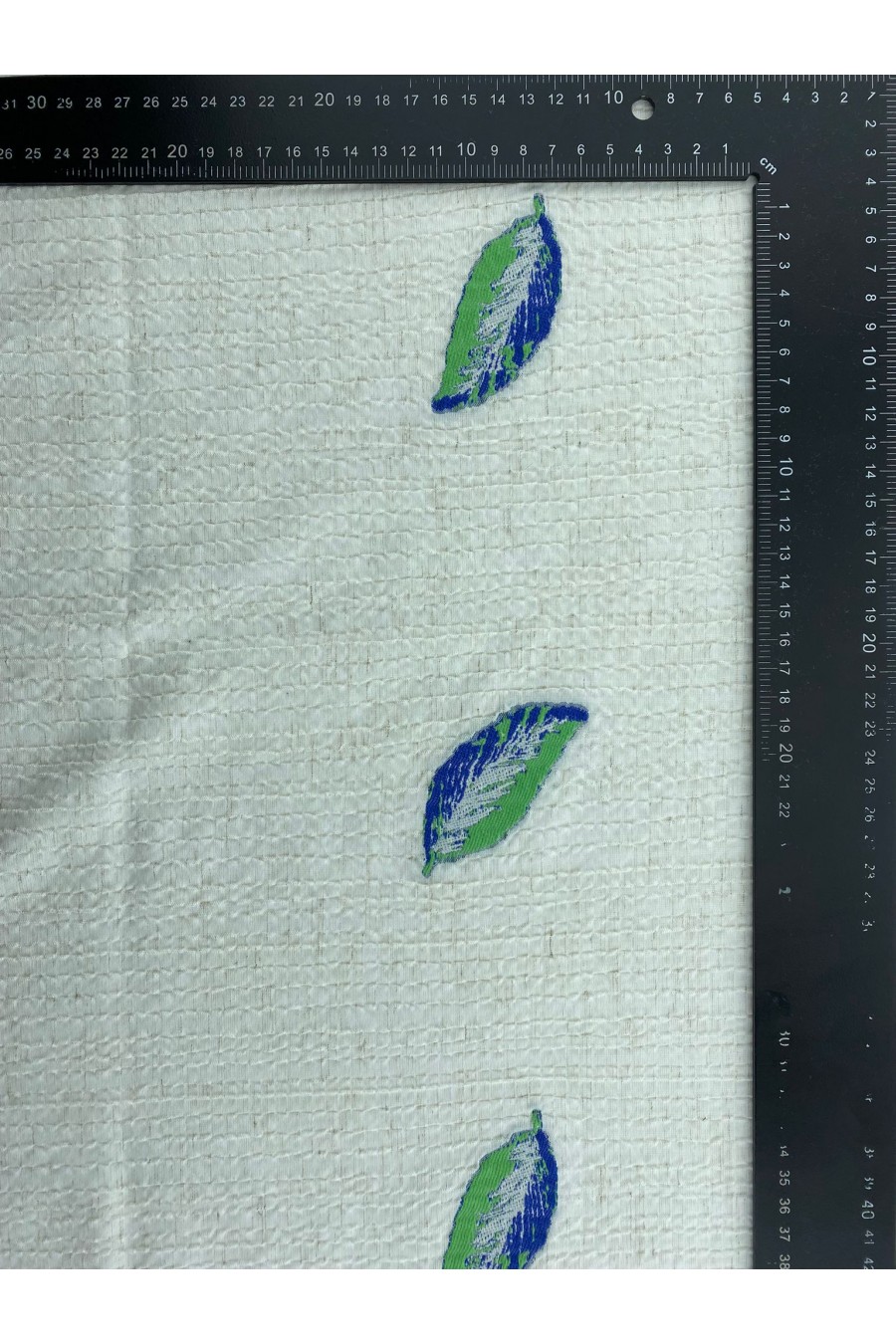 Saks Yeşil Dokuma Kumaş, Viskon Polyester Likralı, Yerli, 150 cm