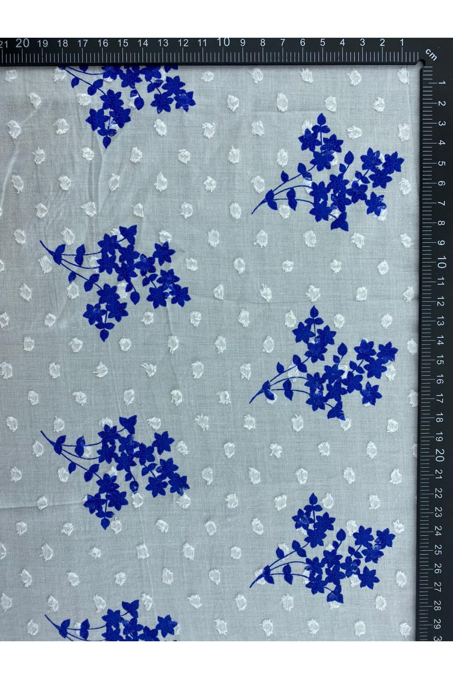 13249 BRODE/YERLİ/LEZ/VUAL/PAMUK POLYESTER/KASAR ZEMİN/MAVİ ÇİÇEKLİ/DİJİTAL BASKI/150 CM