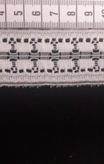 Düz Ham Yapıda Yerli Güpürümsü Brode Bant