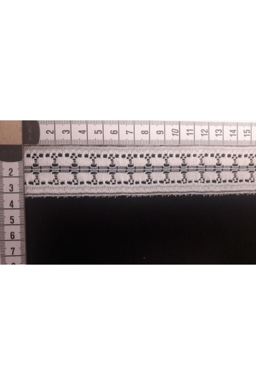 Düz Ham Yapıda Yerli Güpürümsü Brode Bant