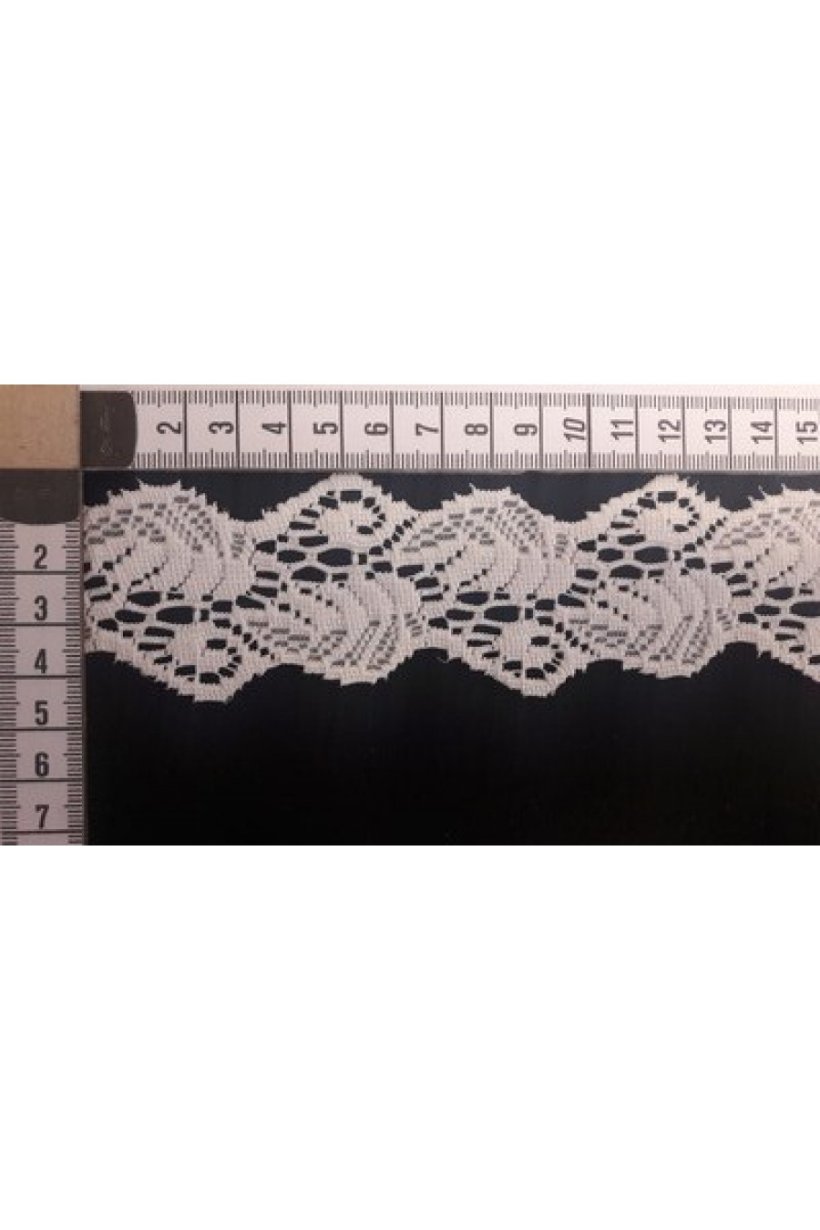 Düz Ham Güpürümsü Polyester Brode Bant