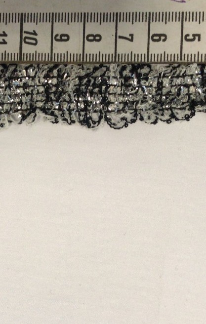 Siyah Beyaz Renkli Şerit